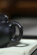 《雅竹》宜興紫砂壺工藝美術師手工嫣紅朱泥還原燒泡茶壺茶具創新壺