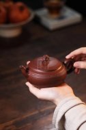 《螭龍》宜興紫砂壺高級(jí)工藝美術(shù)師手工底槽青創(chuàng)新壺泡茶壺茶具