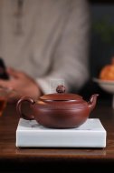 《螭龍》宜興紫砂壺高級(jí)工藝美術(shù)師手工底槽青創(chuàng)新壺泡茶壺茶具