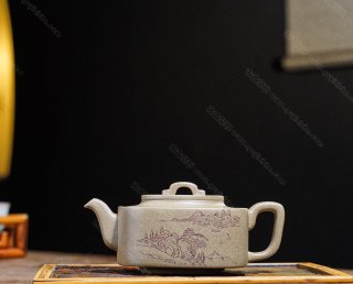 美壺推薦！品名：四方玉鎖作者：工藝美術