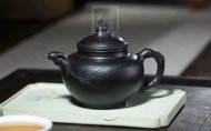 《雅竹》宜興紫砂壺工藝美術師手工嫣紅朱泥還原燒泡茶壺茶具創新壺